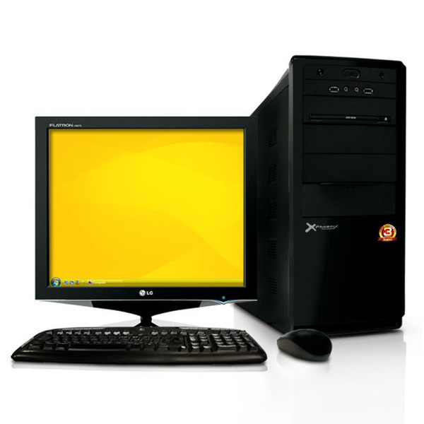 Phoenix Actyon PC 2.8GHz E7400 Midi Tower Black PC