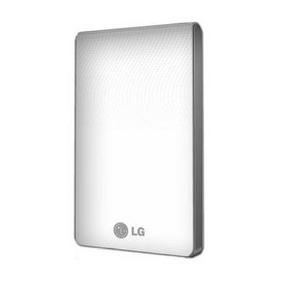LG XD1 250GB, USB 250GB White external hard drive