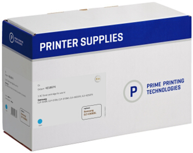 Prime Printing Technologies 4218674 Patrone 4000Seiten Cyan Lasertoner & Patrone