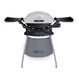Weber Q220 Titanium + Stand 3510W Gas Barbecue