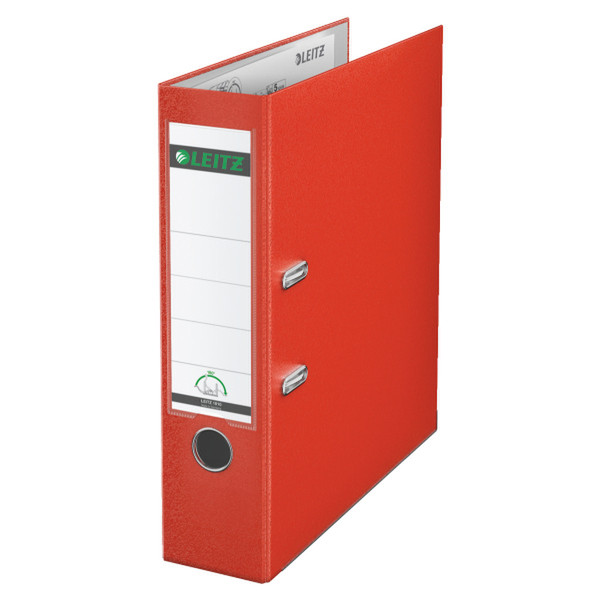 Leitz 180° Lever Arch File Plastic Plastic Red ring binder