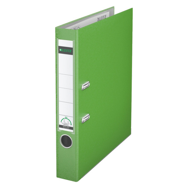 Leitz 180° Lever Arch File Plastic 50 mm Plastic Green ring binder