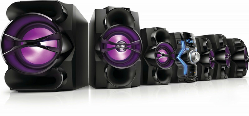 Philips FWT9200X/77 Mini set 2000W Black home audio set