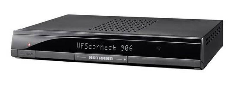 Kathrein UFSconnect 906sw Satellite Full HD Black TV set-top box