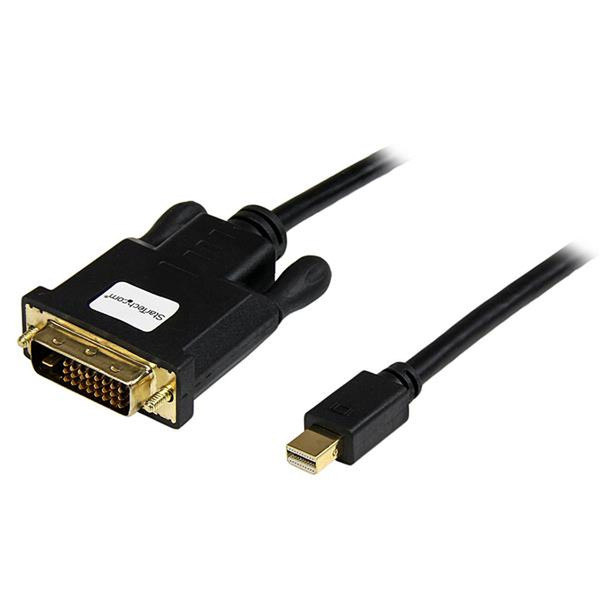 StarTech.com MDP2DVIMM3B 0.9м mini DisplayPort DVI-D Черный адаптер для видео кабеля