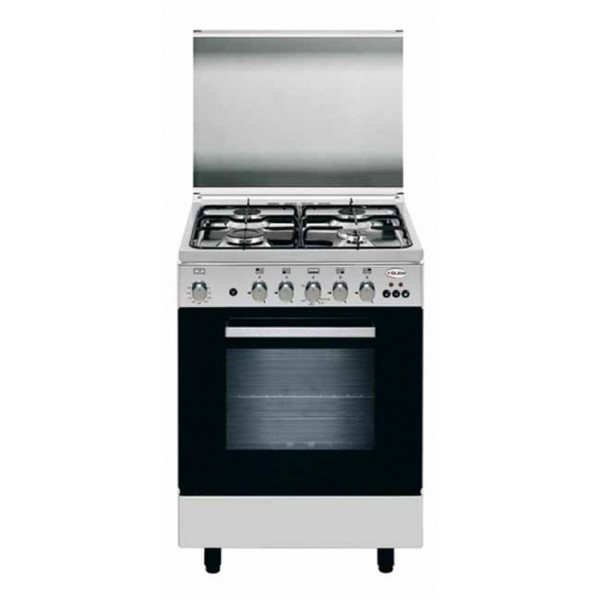 Glem A66RIF3 Freestanding Gas hob A Stainless steel cooker