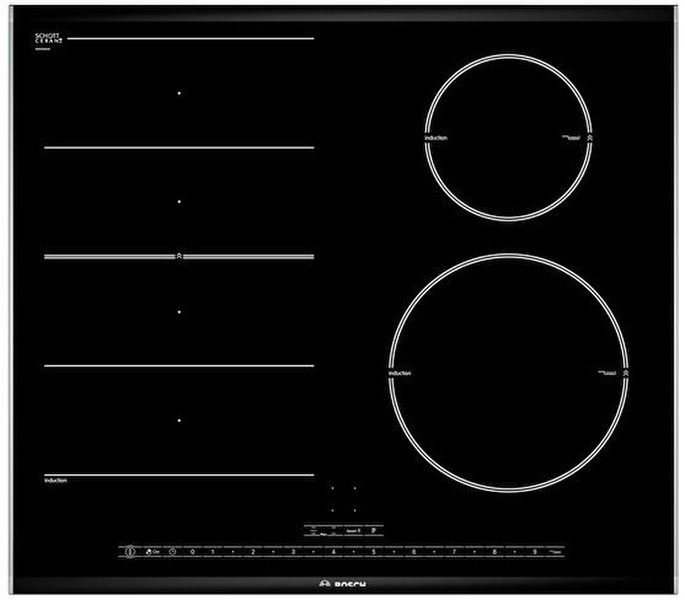 Bosch PIN675N27E built-in Induction Black,Stainless steel hob