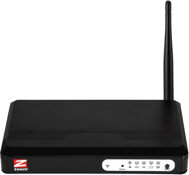 Zoom 4530 Fast Ethernet Черный 3G