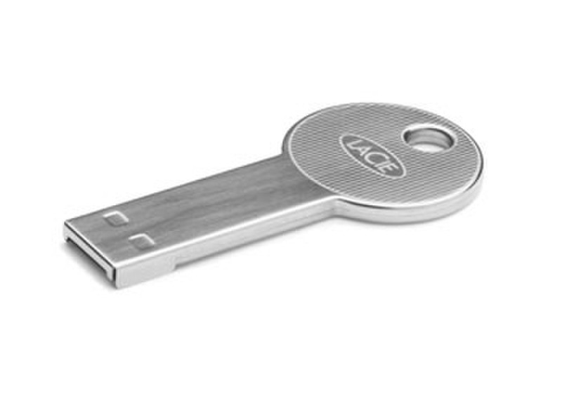 LaCie CooKey 64GB 64GB USB 2.0 Type-A Aluminium USB flash drive