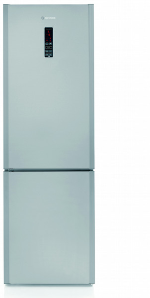 Hoover HDCS 186 FAD freestanding 201L 87L A+++ Stainless steel fridge-freezer