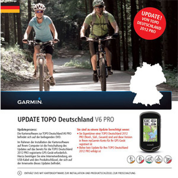 Garmin TOPO Germany v6 PRO Map Update