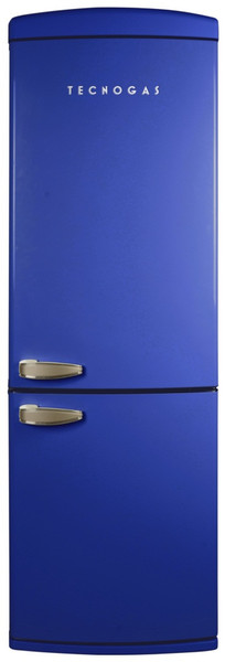Tecnogas COMBI22-B freestanding 231L 87L A+ Blue fridge-freezer