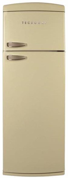 Tecnogas DP36-C freestanding 311L A+ Cream fridge-freezer