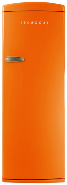Tecnogas MP34-A freestanding 311L A+ Orange combi-fridge