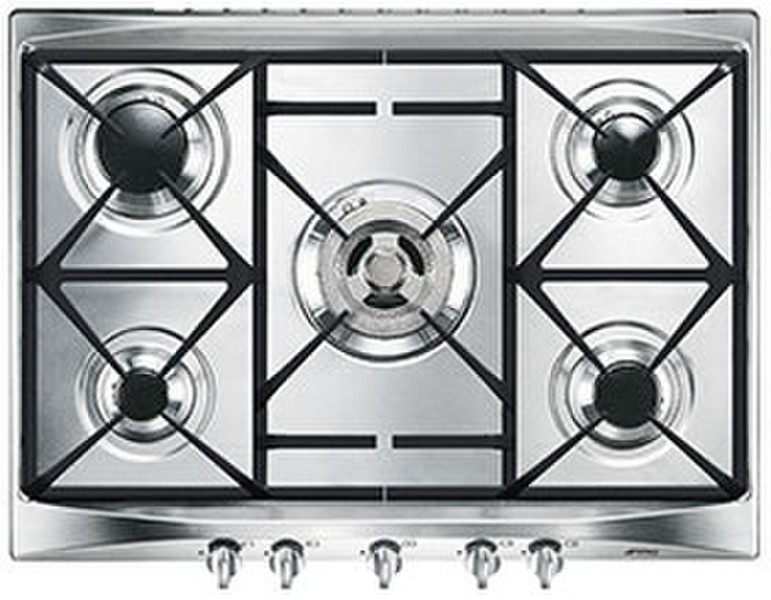 Smeg SR275XGH built-in Gas Stainless steel hob