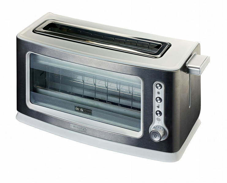 Ariete 00C011100AR0 2slice(s) 900, -W Silver,White toaster