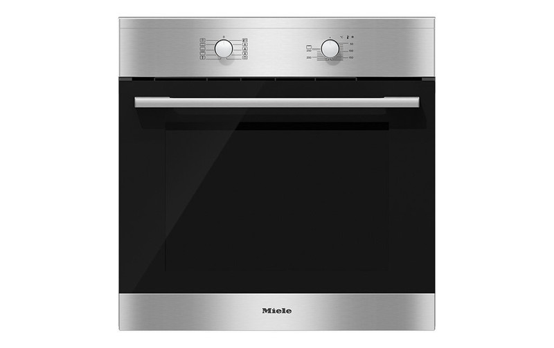 Miele H 2160 B Электрический 56л A Черный, Нержавеющая сталь