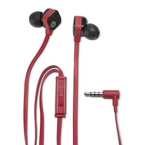 HP H2300 In-ear Binaural Red