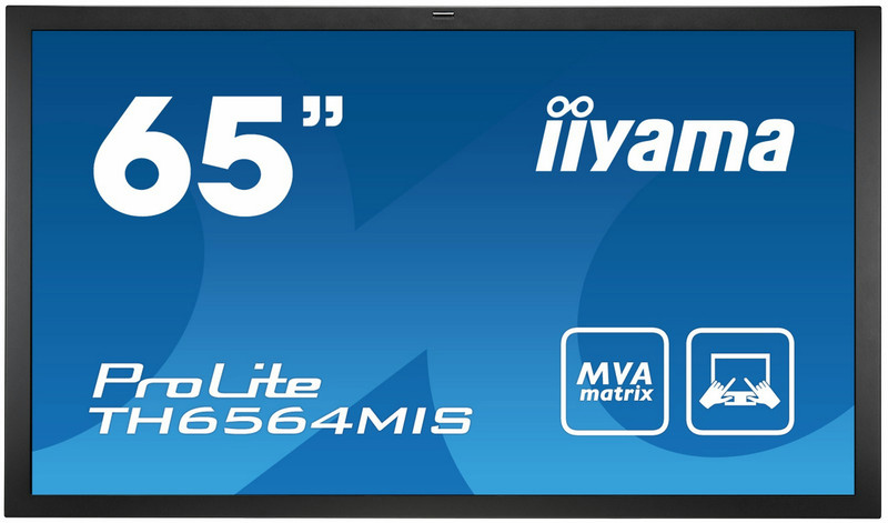 iiyama TH6564MIS-B1 AG 65Zoll LCD Full HD Schwarz Public Display/Präsentationsmonitor