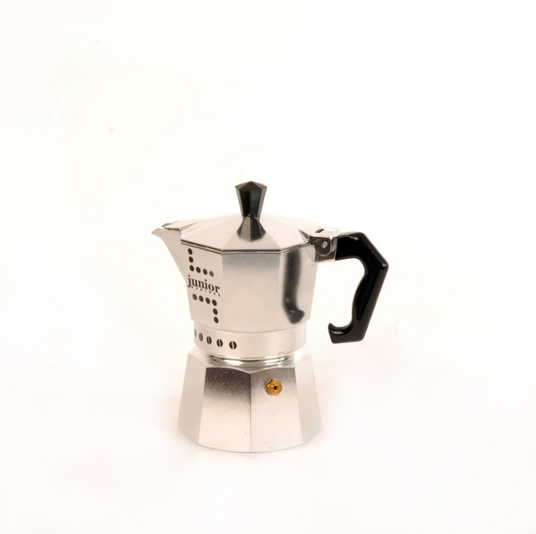 Bialetti 0000032NW Black,Stainless steel moka pot