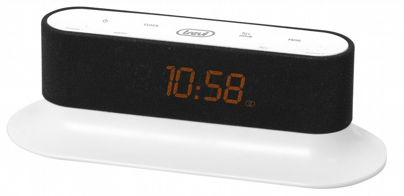 Trevi RC 830D Часы Черный, Белый радиоприемник