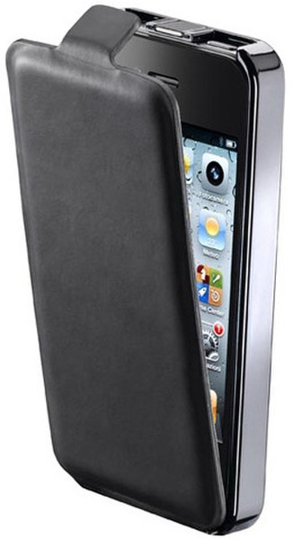 Cellularline MOMOCONVIPHONE4S Flip case Black mobile phone case