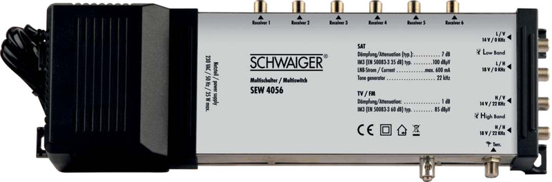 Schwaiger SEW4056531 Satblock-Verteilung