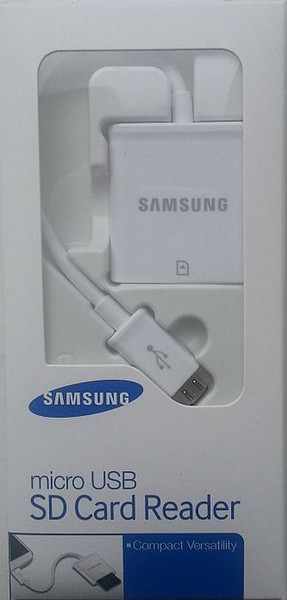 Samsung ET-SD10US USB 2.0 Белый устройство для чтения карт флэш-памяти
