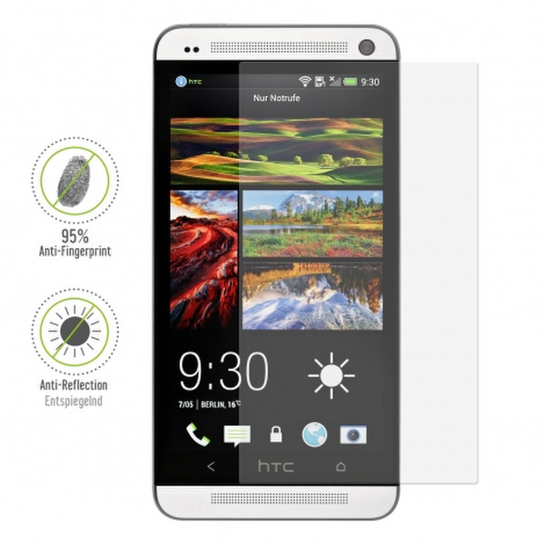 Komsa ScratchStopper Anti-Fingerprint MATT Anti-glare HTC One 1Stück(e)