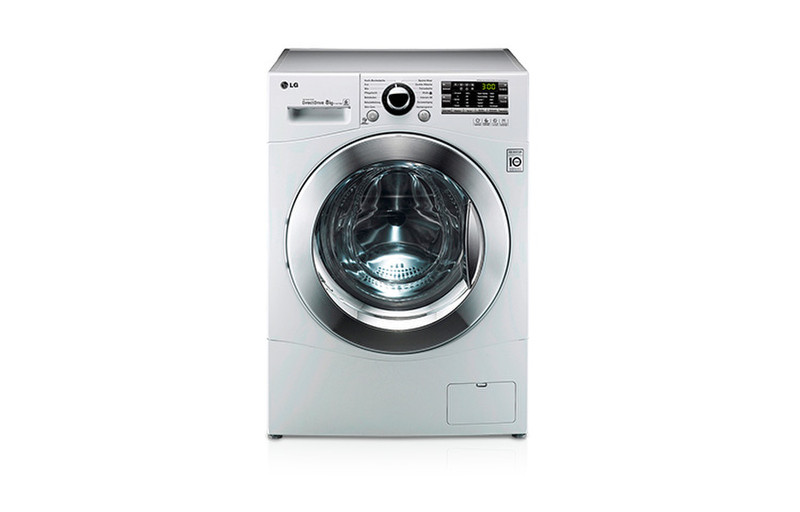LG F1447TD8 freestanding Front-load 8kg 1400RPM A+++ White washing machine