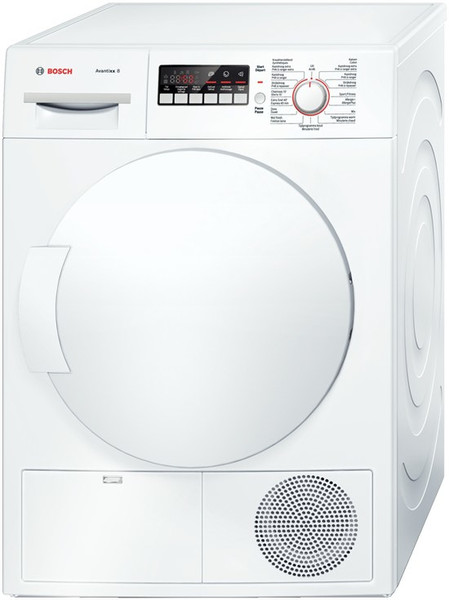 Bosch WTB84202FG Отдельностоящий Фронтальная загрузка 8кг B Белый сушилка для белья