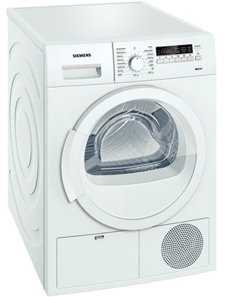 Siemens WT46B202FG freestanding Front-load 8kg B White tumble dryer