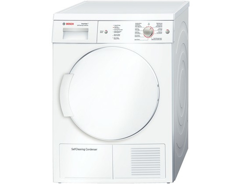 Bosch WTW84170FG Freistehend Frontlader 7kg A+ Weiß Wäschetrockner