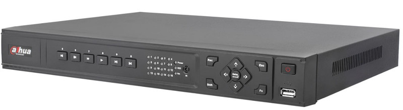 Dahua Technology DH-NVR3216 Черный цифровой видеомагнитофон