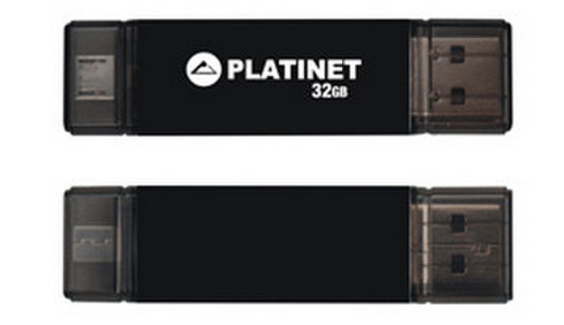 Platinet PMFT32 32ГБ USB 2.0 Черный USB флеш накопитель