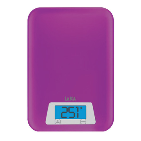 Laica KS1023 Electronic kitchen scale Пурпурный