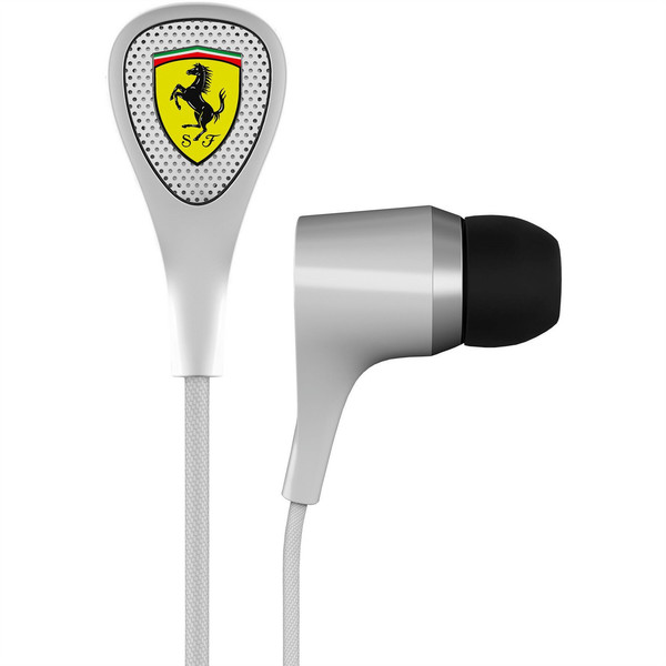 Ferrari by Logic3 Scuderia S100i Binaural im Ohr Weiß