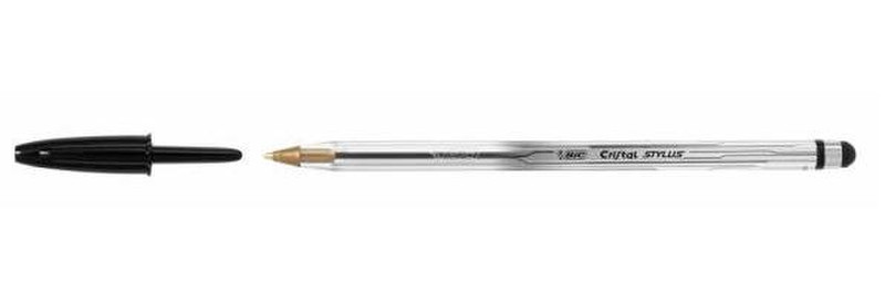 BIC Cristal Stylus Stick ballpoint pen Черный 1шт