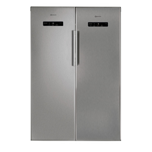 Bauknecht KGK 365 PT freestanding 602L A+ Stainless steel side-by-side refrigerator