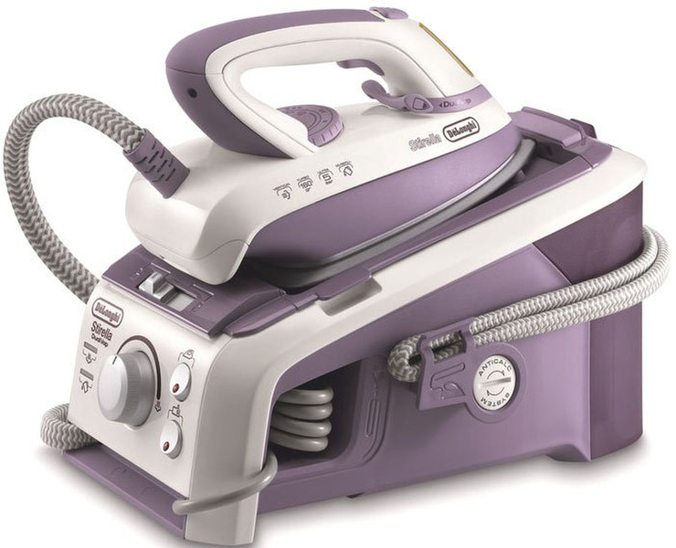 DeLonghi Stirella VVX1660 2200W 0.7l Keramik-Bügelsohle Violett, Weiß