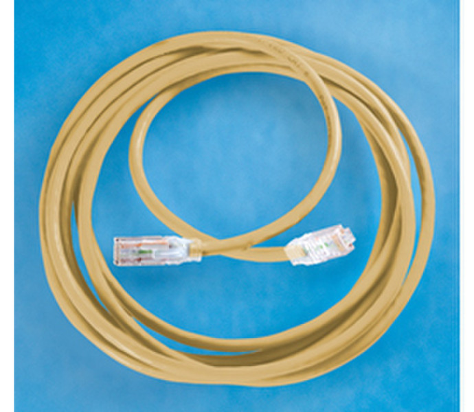 Accu-Tech OR-MC620-04 6м Cat6 U/UTP (UTP) Желтый сетевой кабель