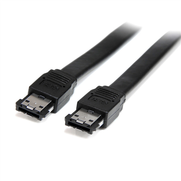StarTech.com V930671 1.8m eSATA eSATA Black SATA cable