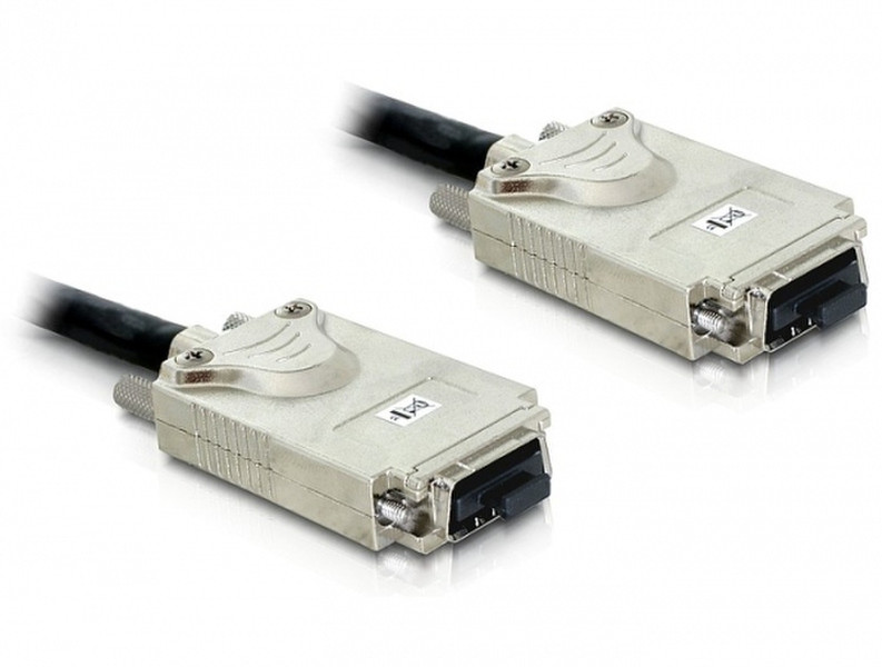 DeLOCK Cable Infiniband - Infiniband 1m 1м Черный SCSI кабель