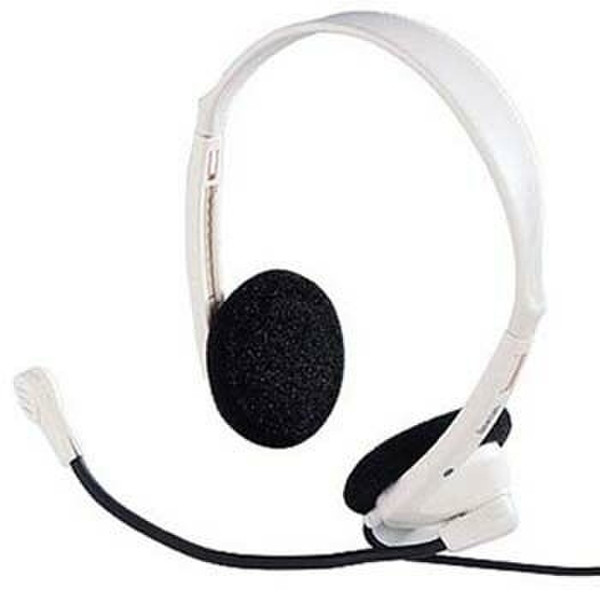 Hama Headset CS 453 Binaural Silber Headset