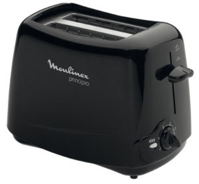Moulinex TT110252 2slice(s) 850W Schwarz Toaster