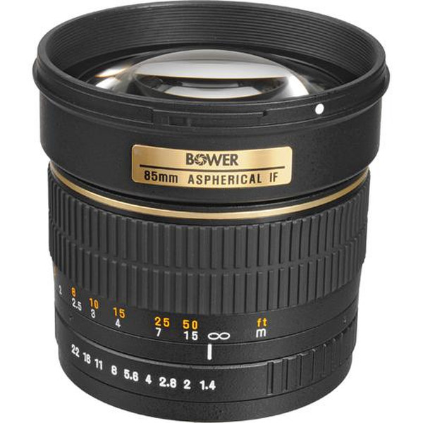 Bower 85mm f1.4 SLR Schwarz