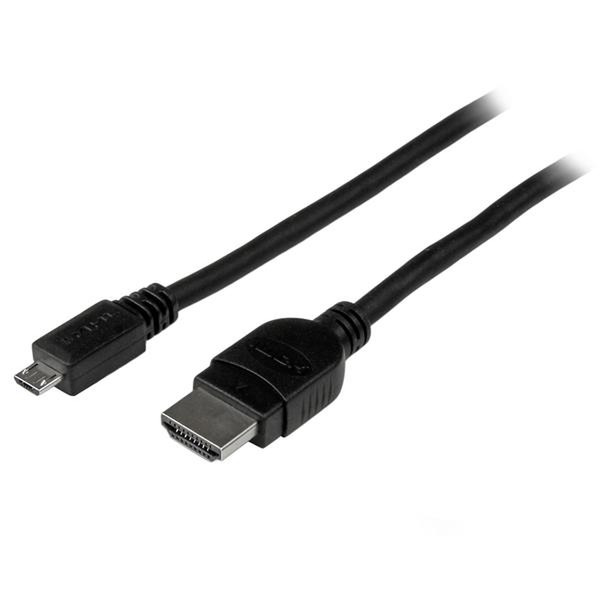 StarTech.com MHDPMM3M 3м HDMI Micro-USB B Черный адаптер для видео кабеля