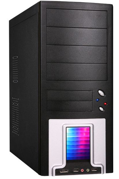 Eurocase ML 5466 CARODO 400W Midi-Tower 400W Schwarz Computer-Gehäuse