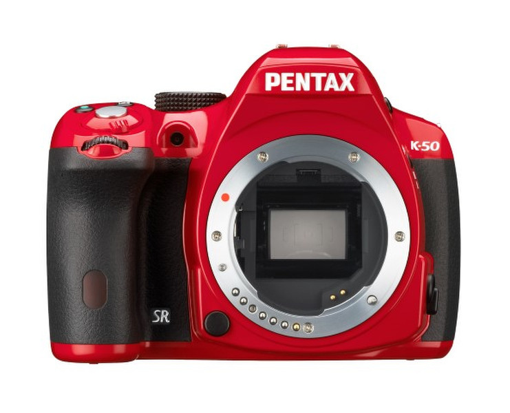 Pentax K-50 16.28MP CMOS 4928 x 3264pixels Red