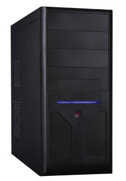 Eurocase MD 5301 CARODO 350W Midi-Tower 350W Schwarz Computer-Gehäuse